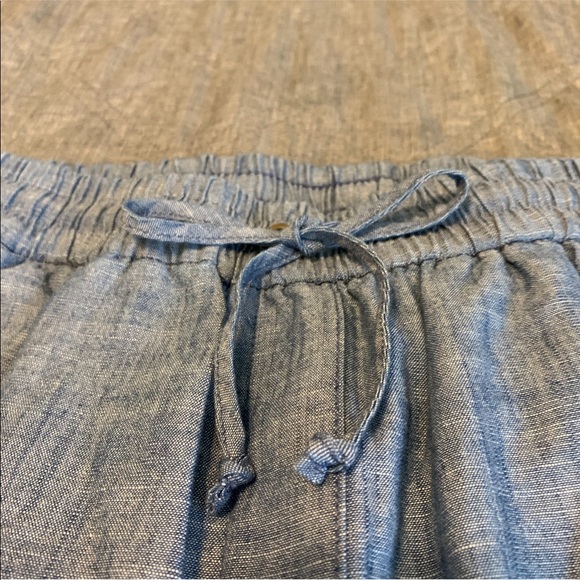 J Crew Drawstring Denim Pants
